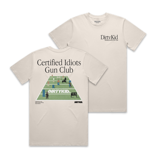 Gun Club Tee - Bone **Pre-Order**