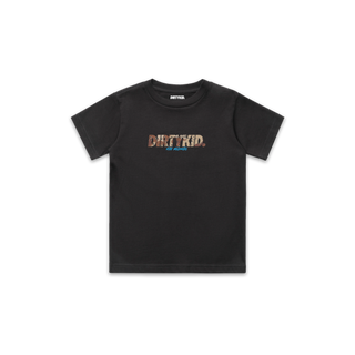 Heritage Choco Chip Kids Tee - Black **Pre-Order**