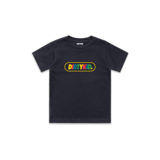 Oblique Kids Tee - Blue **Pre-Order**