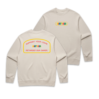 Retard Crew Neck - Bone **Pre-Order**