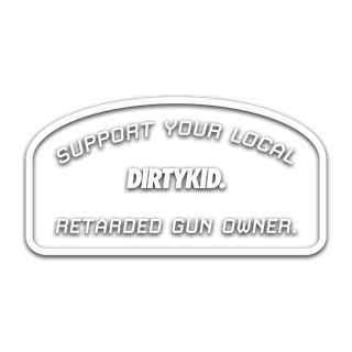 Big Retard Window Sticker  **Pre-Order**