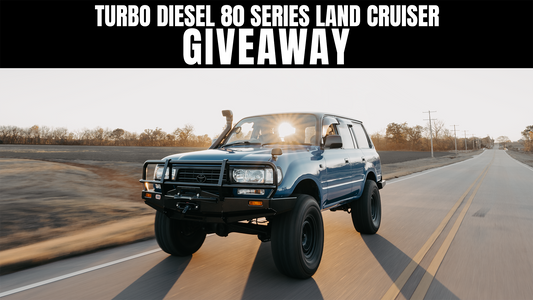 Turbo Diesel 80 Series Land Cruiser Giveaway!