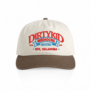 BFE Unstructured Hat - Natural/Brown **Pre-Order**