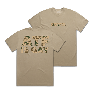 Logos Tee - Tan **Pre-Order**