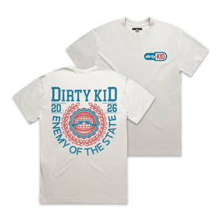 Enemy Tee - Bone **Pre-Order** SIZE DOWN