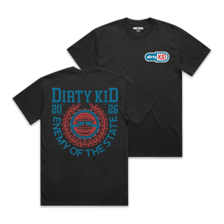 Enemy Tee - Faded Coal **Pre-Order** SIZE DOWN
