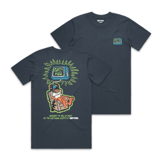 Brainwash Tee - Blue **Pre-Order**