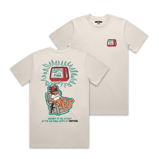 Brainwash Tee - Bone **Pre-Order**