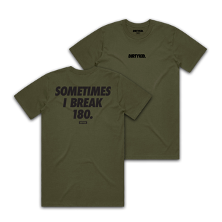 Break 180 Tee - Green **Pre-Order**