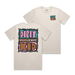 Dirty Kid Jungle Tee - Bone **Pre-Order**