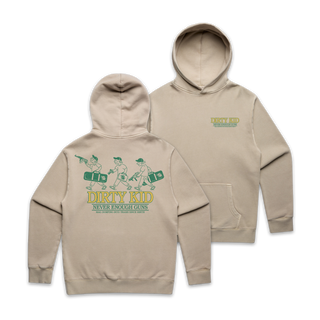 Never Enough Guns Hoodie - Taupe **Pre-Order**