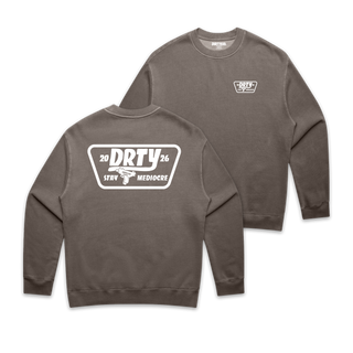DRTY 26 Crew Neck - Grey **Pre-Order**