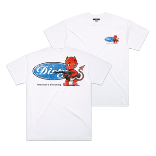 Devil Tee - White **Pre-Order**