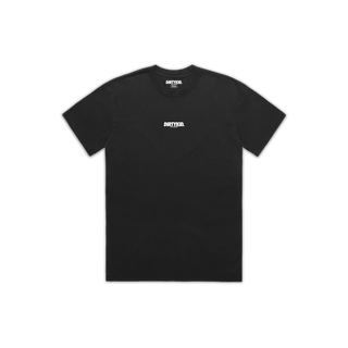 Heritage Oblique Tee - Black **Pre-Order**