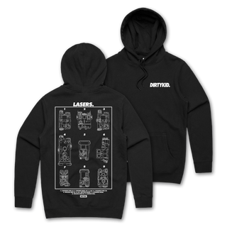 Lasers Hoodie - Black - **Pre-Order**