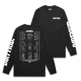 Laser Long Sleeve - Black - **Pre-Order**