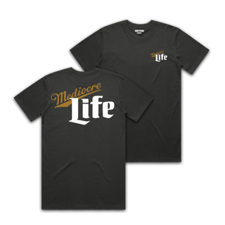 Mediocre Life Tee - Black **Pre-Order**