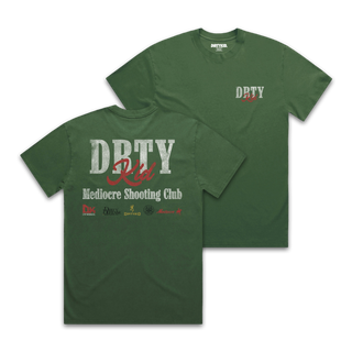 Mediocre Shooting Club Tee - Green **Pre-Order**