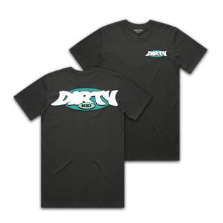 Dirty Kid Oval Tee - Black **Pre-Order**
