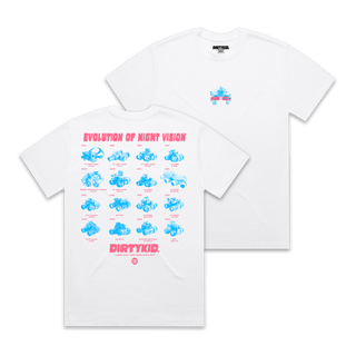 NVG History Tee - White **Pre-Order** SIZE DOWN
