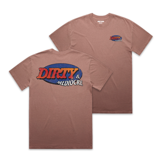 Dirty & Mediocre Tee - Pink **Pre-Order**
