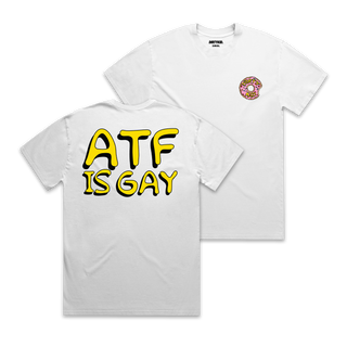 GAYTF Donut Tee - White **Pre-Order**