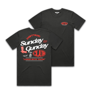 Sunday Tee - Coal **Pre-Order**