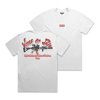 VOD Mk18 Tee - White **Pre-Order** SIZE DOWN