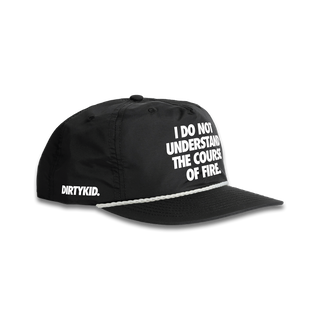 Course of Fire Rope Hat - Black